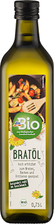 Bio jedilno hladno stiskano sončnično olje za cvrtje dmBio