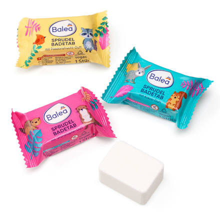 koupelová tableta s ovocnou vůní, více druhů Balea