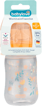 Butelka z szeroką szyjką 280ml babylove