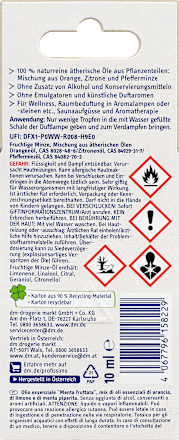 Olio essenziale naturale al profumo di menta fruttata Profissimo