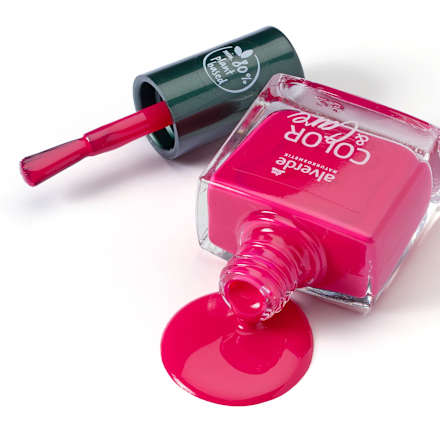 Nagellack Color & Care 140 Orchid Pink alverde NATURKOSMETIK