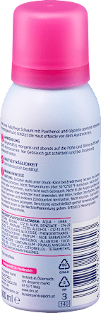 Mousse idratante per i piedi 15% urea Balea