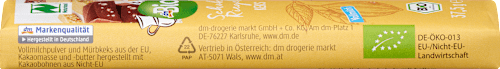Schokoriegel Vollmilch Keks dmBio