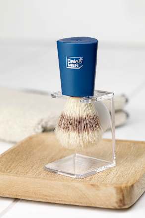 Pennello da barba con setole naturali Balea MEN
