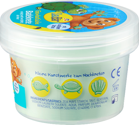 Kinder Badezusatz Formtastische Badeknete mit Tatoo  SauBär