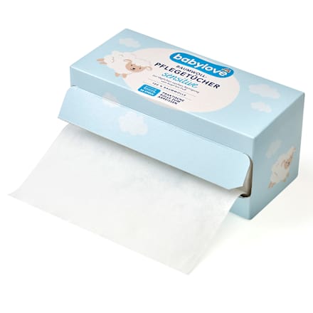 Pflegetücher Baumwolle sensitive babylove