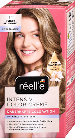 INTENSIV COLOR CREME boja za kosu - 8.1 hladno svetlo plava  réell‘e