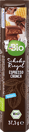 Batonik czekoladowo-kawowy Espresso Crunch dmBio