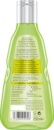 Shampoo Frische & Leichtigkeit Anti Fett GUHL
