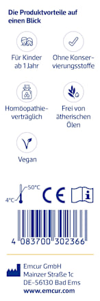 Kinder Hals- und Rachenspray Emsan