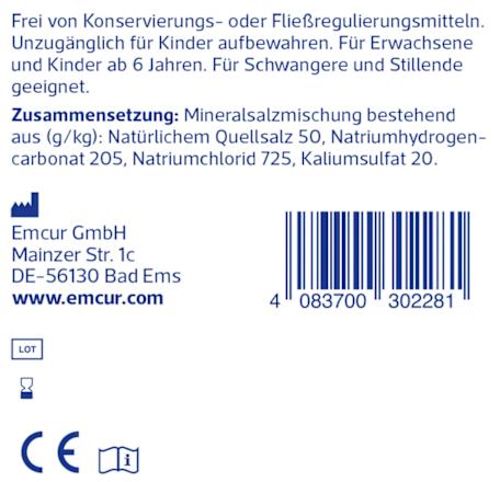 Nasenspülsalz multimineral Dosierbeutel Emsan