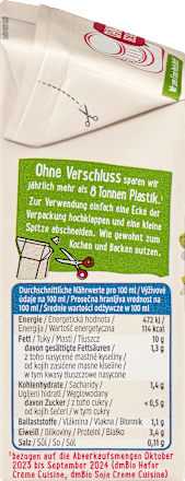 Bio szója főzőkrém dmBio