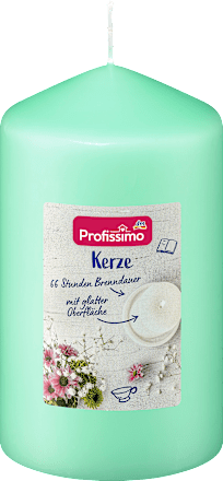 Stumpenkerze 140/80 Mint Profissimo