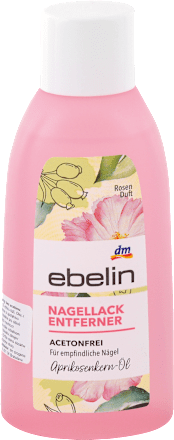 Solvente per unghie senza acetone ebelin