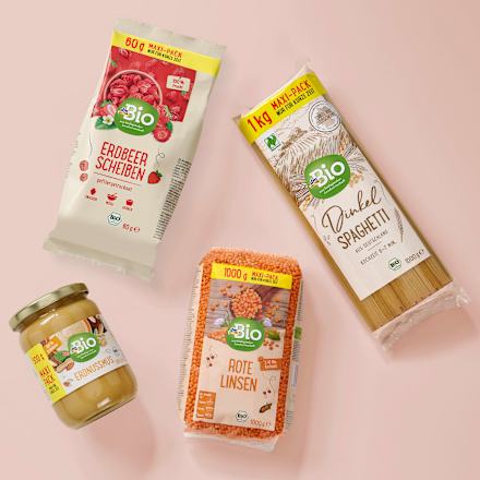 Trockenfrüchte Apfelchips Maxi-Pack dmBio