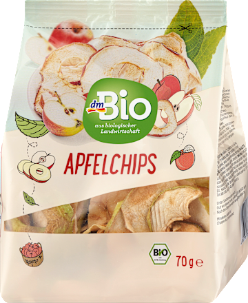 Trockenfrüchte Apfelchips dmBio