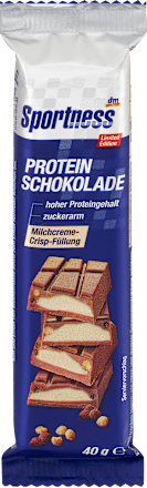 Protein Schokolade mit Milchcreme-Füllung Sportness