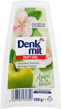 Lufterfrischer Duft-Gel Apfelblüte Denkmit