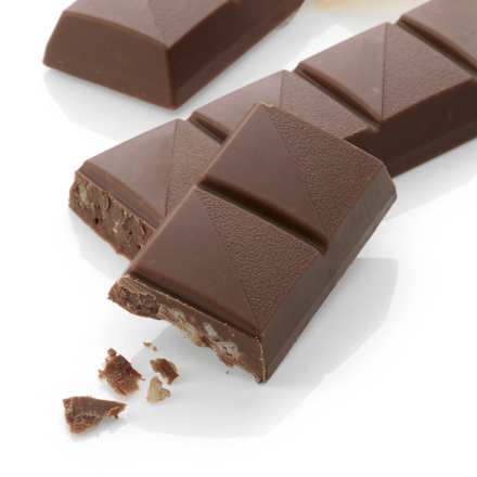 Barretta bio al cioccolato al latte con pezzi di biscotto dmBio