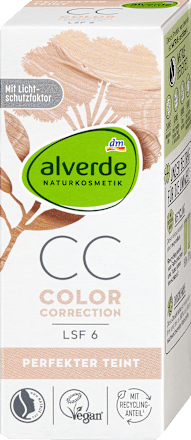 CC tonirana krema za lice, SPF 6 alverde NATURKOSMETIK