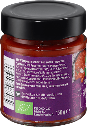 Gewürzzubereitung Sambal Oelek dmBio