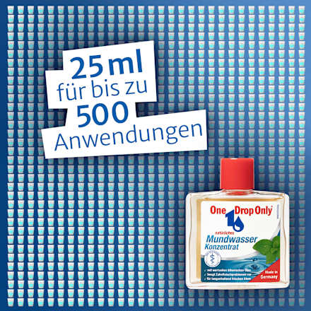 Mundwasser-Konzentrat One Drop Only
