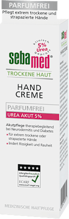 Trockene Haut Handcreme sebamed