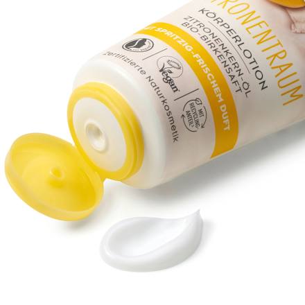 Körperlotion Zitronentraum alverde NATURKOSMETIK