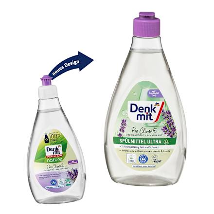 Препарат за съдове с аромат на лавандула nature Pro Climate Denkmit