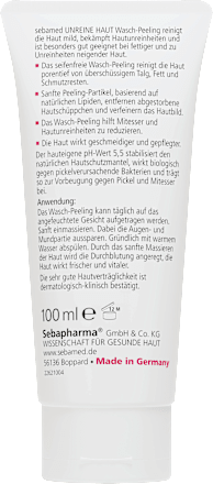 Peeling unreine Haut sebamed