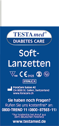 Soft-Lanzetten Testa med
