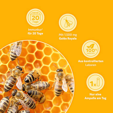 Gelee Royal 1500 Ampullen Banane 20 St EMCUR