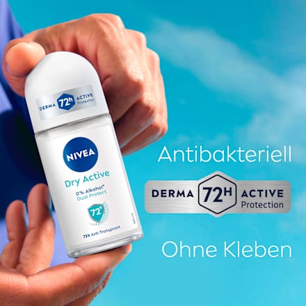 Deo Roll On Dry Active NIVEA