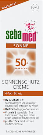 Sonnenschutzcreme LSF 50+ sebamed