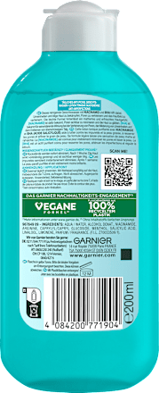 Anti Pickel Gesichtswasser Hautklar  Garnier Skin Active