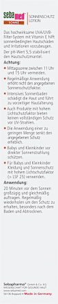 Sonnenschutz Lotion LSF 50+ sebamed