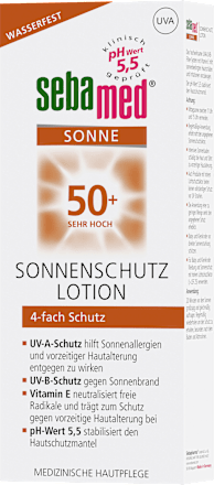 Sonnenschutz Lotion LSF 50+ sebamed
