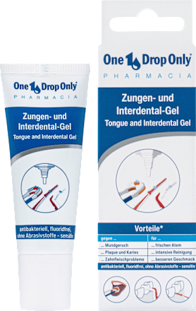 Zungen- und Interdental Gel, fluoridfrei One Drop Only