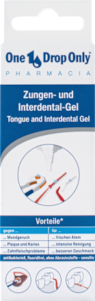 Zungen- und Interdental Gel, fluoridfrei One Drop Only