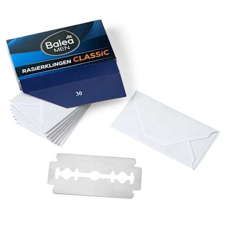 Lame doppie Classic per rasoio Balea MEN