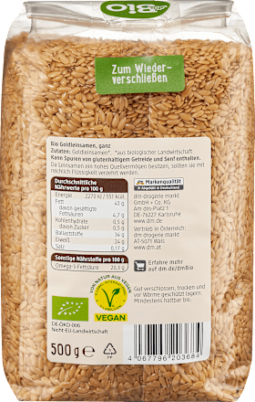 Био златно ленено семе dmBio