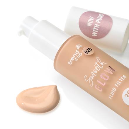 Foundation Smooth Glow Fluid Filter LSF 30, 020 Warm Beige  trend !t up