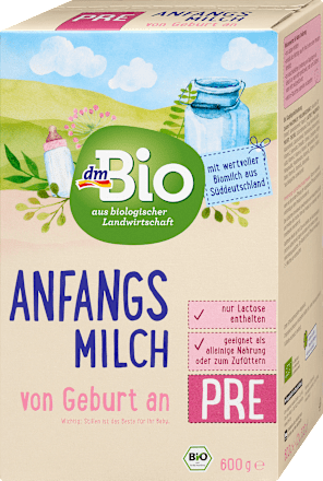 Bio zamjensko mlijeko PRE, od rođenja dmBio