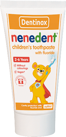 Fogkrém gyerekeknek fluoriddal nenedent