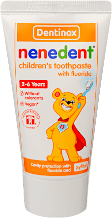 Fogkrém gyerekeknek fluoriddal nenedent