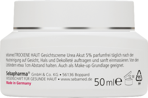 Gesichtscreme Urea Akut 5% sebamed