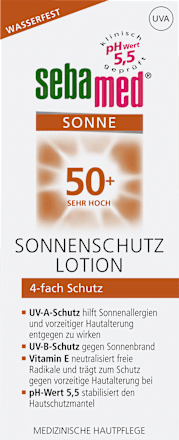 Sonnenschutz Lotion LSF 50+ sebamed