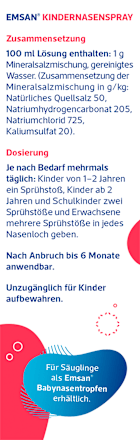Kindernasenspray Emsan