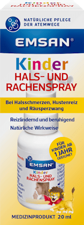 Kinder Hals- und Rachenspray Emsan