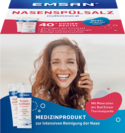 Nasenspülsalz multimineral Dosierbeutel Emsan